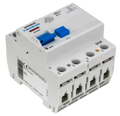 УЗО (ВДТ) 100А/4, 10кА, 30мА, түрі A, BC сериясы