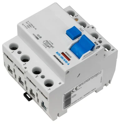 Дифференциалды ток құрылғысы (ДТҚ) 100А/4, 10кА, 100мА, А түрі, BC сериясы