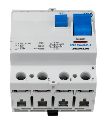 РКД (АДТ) 63А/4, 10кА, 30мА, А типі, BC сериясы