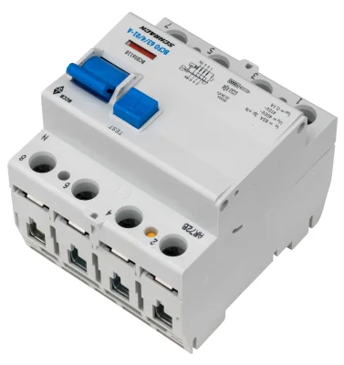 УЗО (ВДТ) 63А/4, 10кА, 100мА, тип А, серия B