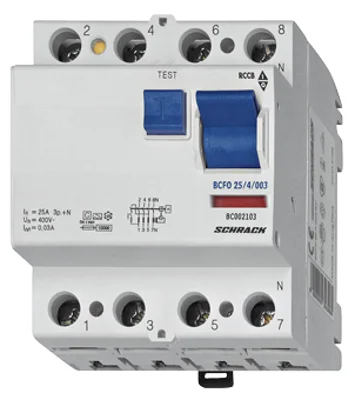 УЗО (ВДТ) 100А/4, 10кА, 300мА, тип S, A, серия B