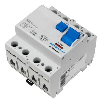 УЗО (ВДТ) 80А/4, 10кА, 300мА, тип А, S, FU, серия B