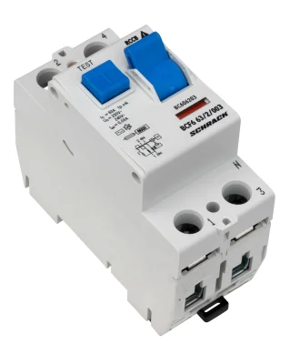 УЗО, 63А/2, 6кА, 30мА, тип АС