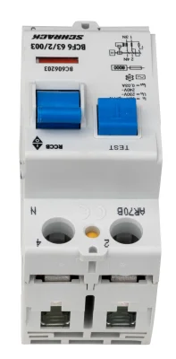 УЗО, 63А/2, 6кА, 30мА, тип АС