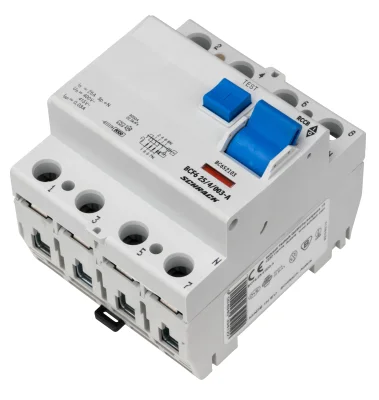 УЗО (ВДТ) 25A/4, 6кА, 30мА, тип A, серия B