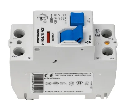 ҚТҚ (ДОТ) 40А/2, 6кА, 30мА, А түрі, BC сериясы