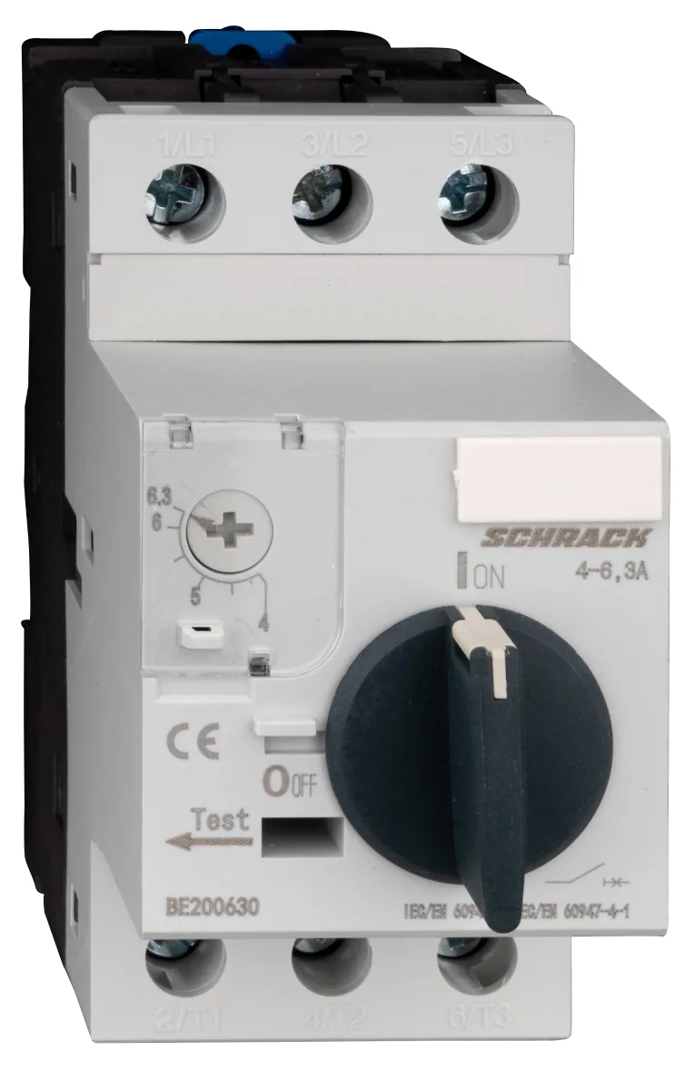 Motor Protection Switch 4.0-6.3A/3 BE2