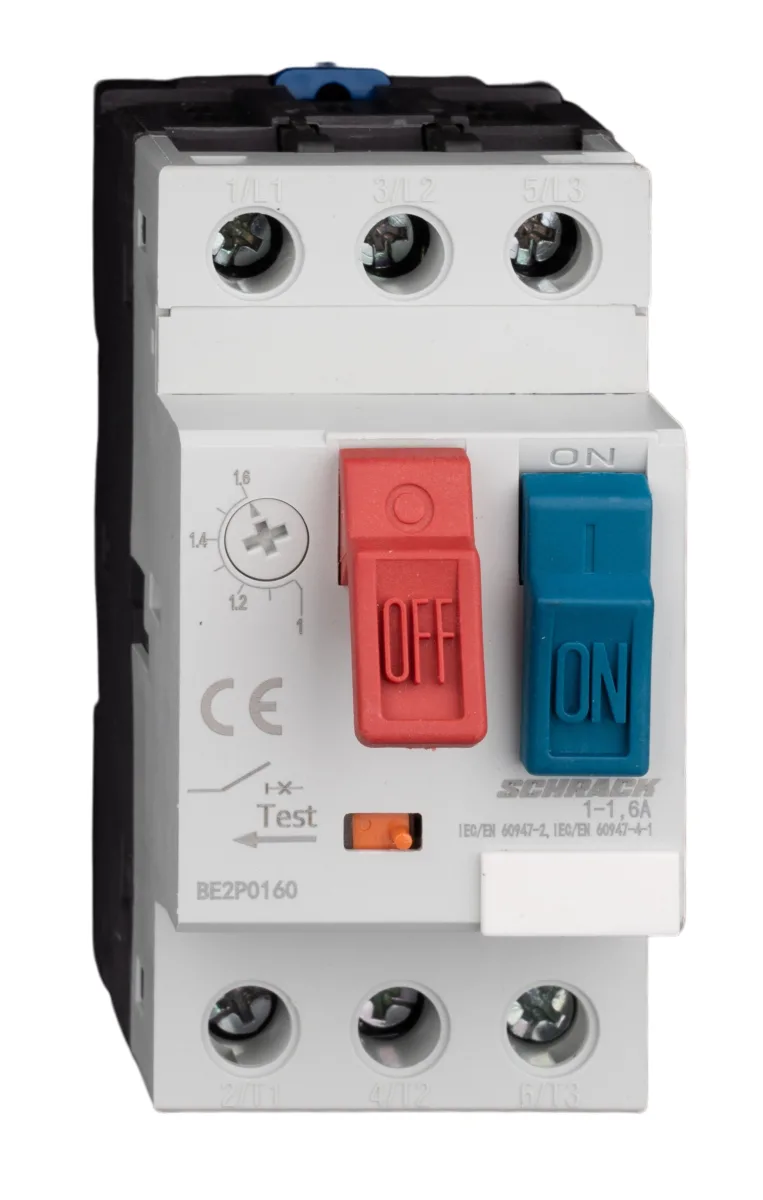 Motor Protection Switch 1–1.6A/3 BE2 PB