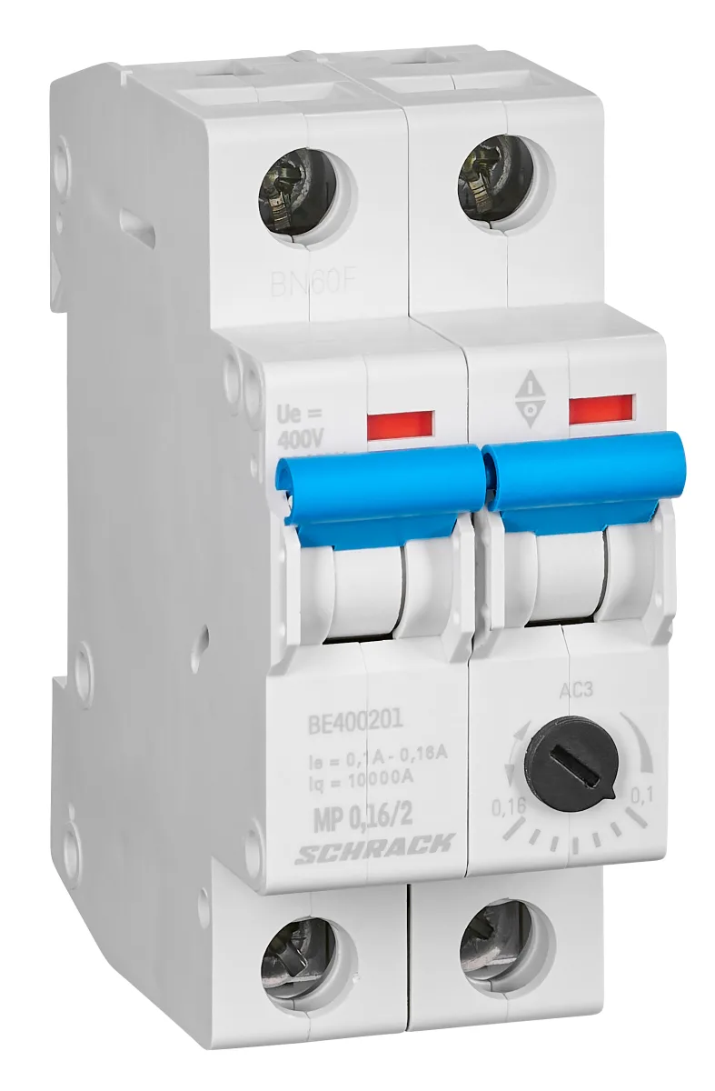 Motor Protection Switch 0.10-0.16A/2 BE4