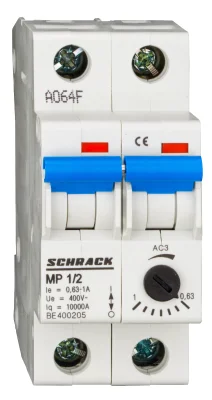 Motor Protection Switch 0.63-1.0A/2 BE4
