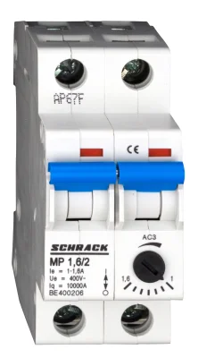 Motor Protection Switch 1.0-1.6A/2 BE4