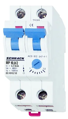 Motor Protection Automatic Switch 6.3-10.0A/2 BE4