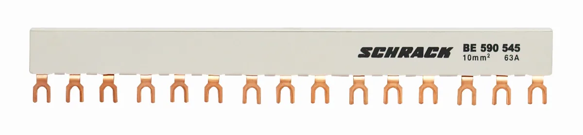Three-Phase Bus Bar for 5xBE5, 45mm, Fork Type