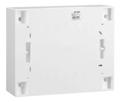 Қабырғаға орнатылатын экран, 1-қатар, 12 модуль, есіксіз, IP30