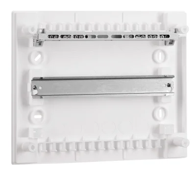 Қабырғаға орнатылатын экран, 1-қатар, 12 модуль, есіксіз, IP30