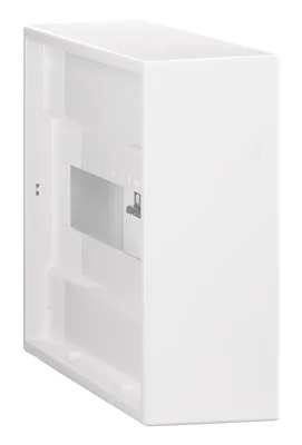 Щит накладной, 1-ряда, 12+2 модуля, металл.дверца, IP30