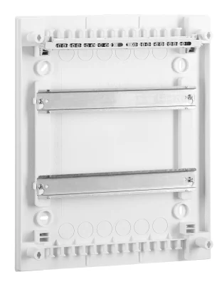 Щит накладной, 2-ряда, 24 модуля, без дверцы, IP30