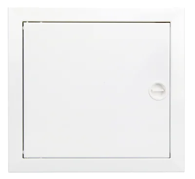 KVM Recessed enclosure, 1 row, 12+2 modules, metal door
