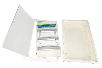 Щит встраиваемый KVM, 3 ряда, 36+6 мод, металл.дверца