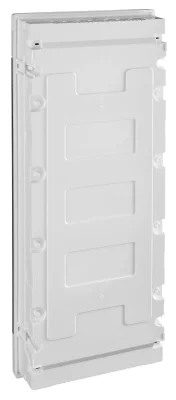 Щит встраиваемый, 4 ряда, 48 мод, прозр.дверца