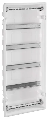 Щит встраиваемый, 4 ряда, 48 мод, прозр.дверца