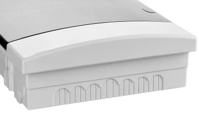 Щит встраиваемый, 4 ряда, 48 мод, прозр.дверца