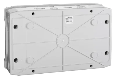 Щит накладной, 1 ряд, 18 мод, прозр.дверца, IP65