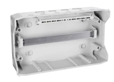 Щит накладной, 1 ряд, 18 мод, прозр.дверца, IP65