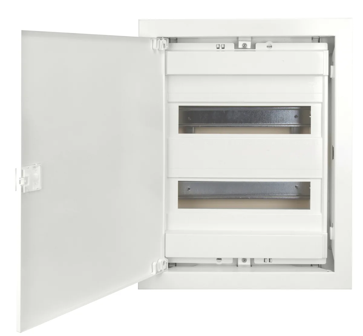 Щит встраиваемый, 2 ряда, 24+4 мод, металл.дверца, для кирп. стен