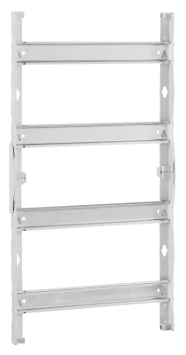 Дверь и рама щита, 4-рядн., 48+8 модулей, прозрачный пластик