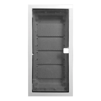 Щит встраиваемый IT-4, 4 монт. панели, прозрачный пластик, ГКЛ