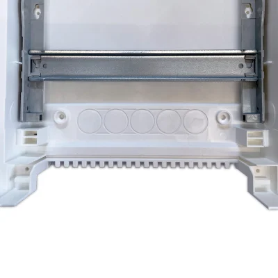 Щит встраиваемый, 4-рядн., 48+8 модулей, прозр.дверца