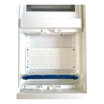 Щит встраиваемый, комбинированный, 36+6мод.+1 IT монт. панели, металл.дверца