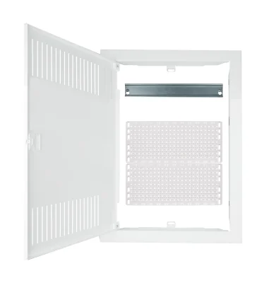 Дверь и рама щита IT, 2-рядн., 12+2 модулей + пластиковая монтажная панель