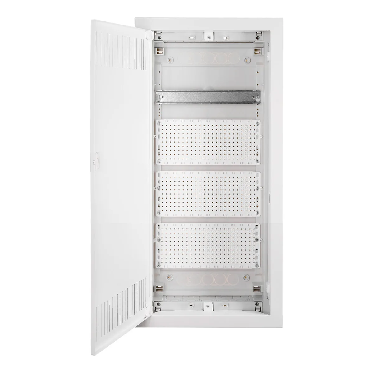 Щит встраиваемый IT 4-рядн., 12+2 модулей + 3 пластиковые монтажные панели