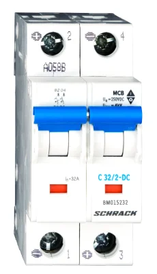 DC C32/2 автоматты ажыратқыш, 10kA