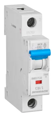 Автоматический выключатель BM C10/1, 10kA