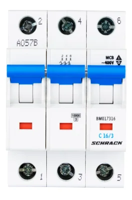 Автоматический выключатель BM C16/3, 10kA