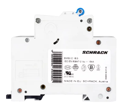 Автоматический выключатель BM C16/3, 10kA