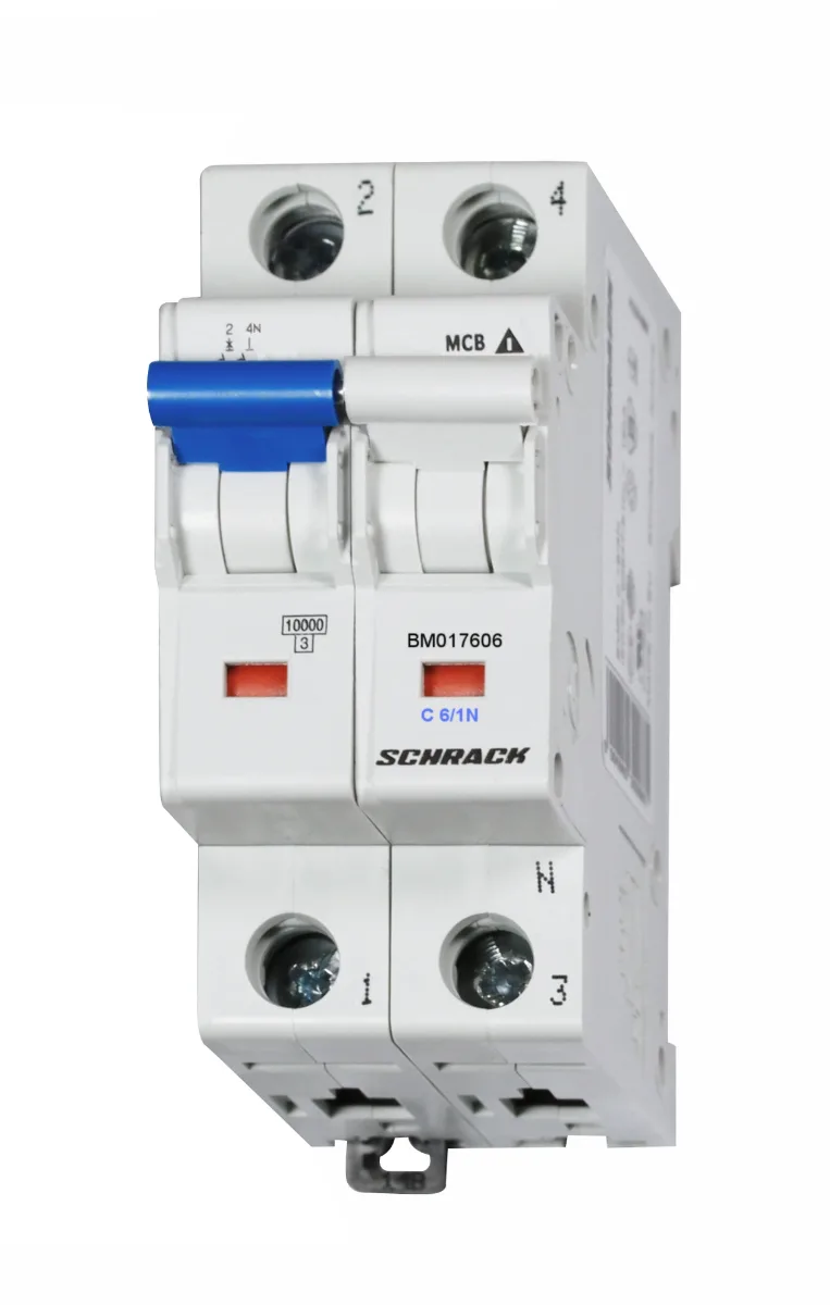 Автоматический выключатель BM C6/1+N, 10kA