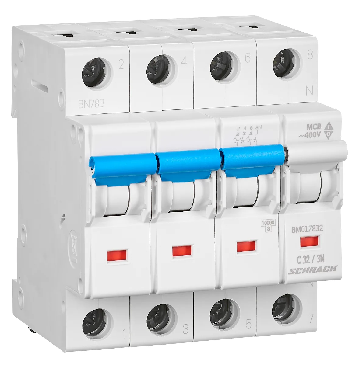 Автоматты ажыратқыш BM C32/3+N, 10kA