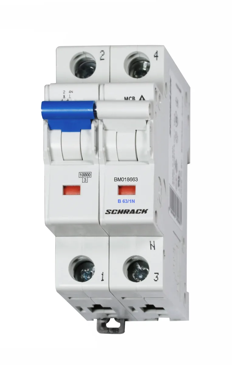 Автоматты ажыратқыш BM B63/1+N, 10kA