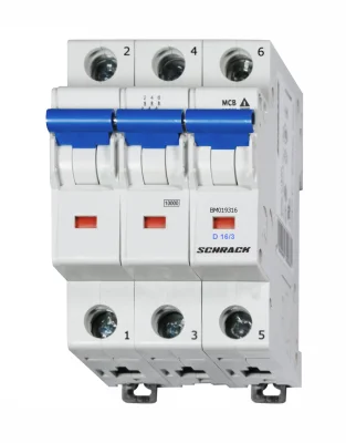 BM D16/3 автоматты ажыратқыш, 10kA