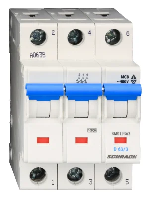 Автоматты ажырау немесе BM D63/3, 10kA