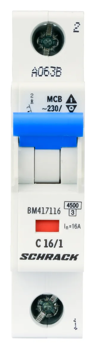 Автоматический выключатель BM C16/1, 4.5kA