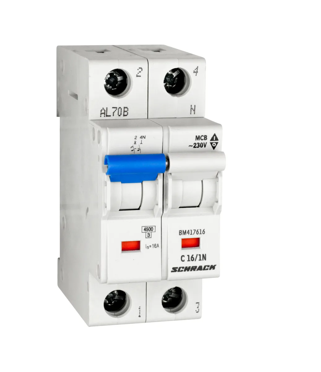 Автоматический выключатель BM C16/1+N, 4.5kA
