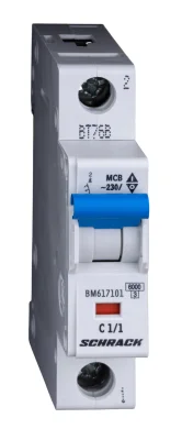 Автоматический выключатель BM C1/1, 6kA