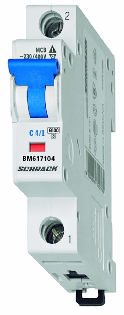 Автоматический выключатель BM C4/1, 6kA