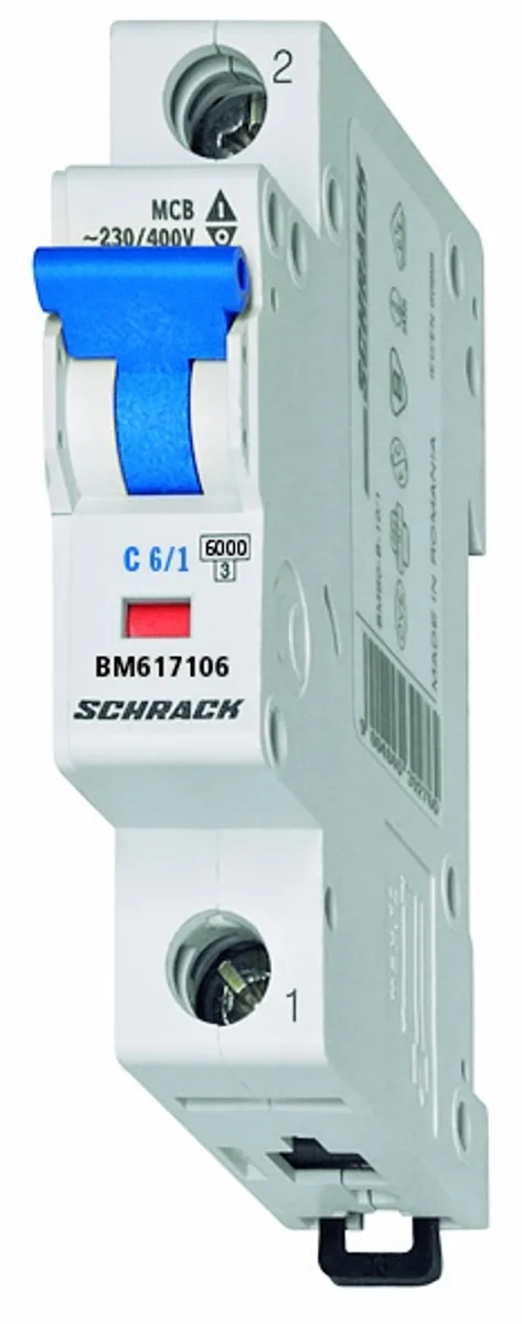 Автоматический выключатель BM C6/1, 6kA