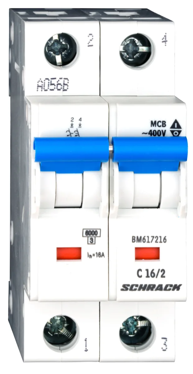 Автоматический выключатель BM C16А/2, 6кА